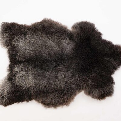 Skóra Owcza Gotland Długi Włos 95-105 cm – Skandynawska Premium Szara