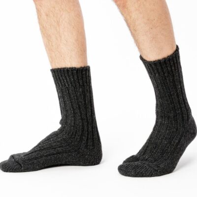 Skarpety z wełny Alpaki czarne