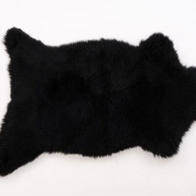 Skóra Owcza Dekoracyjna czarna