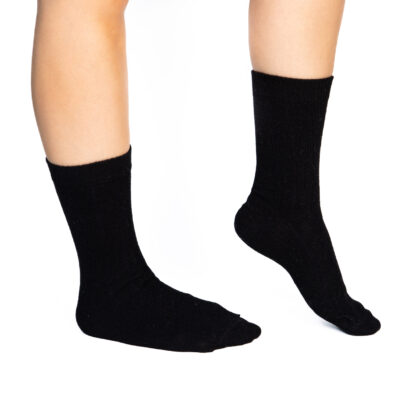 Skarpety z kaszmirem i wełną merino - czarne