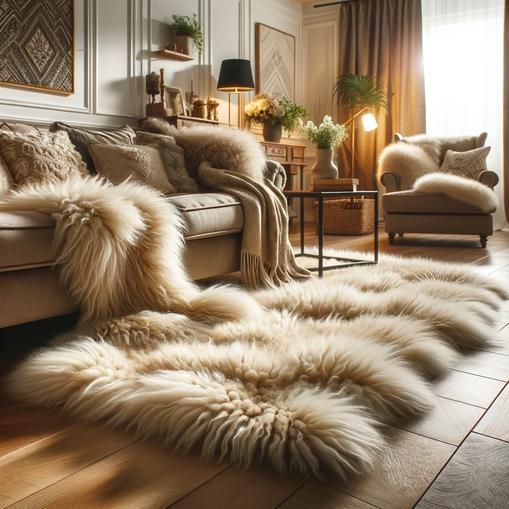 Skóry owcze - na podłogę i kanapę