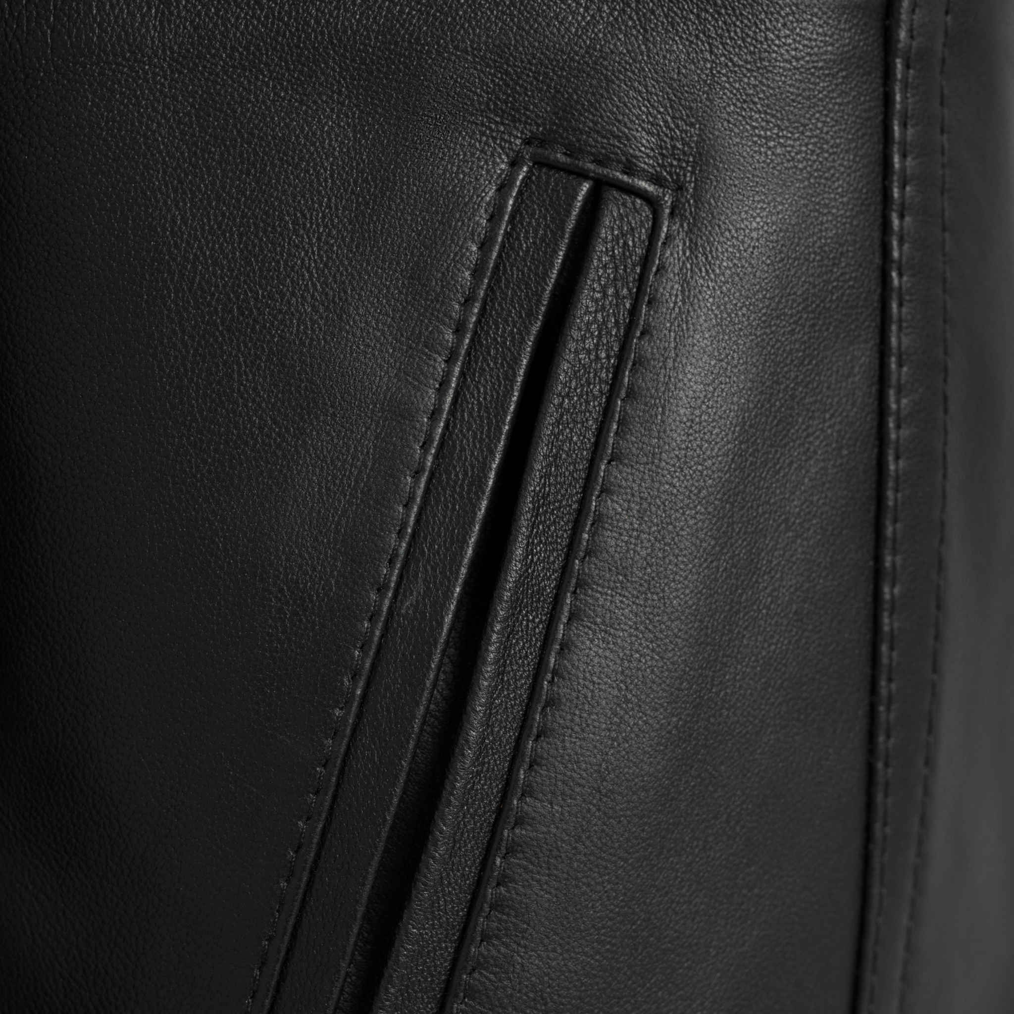 Damska Czarna Kurtka Skórzana ZUZA