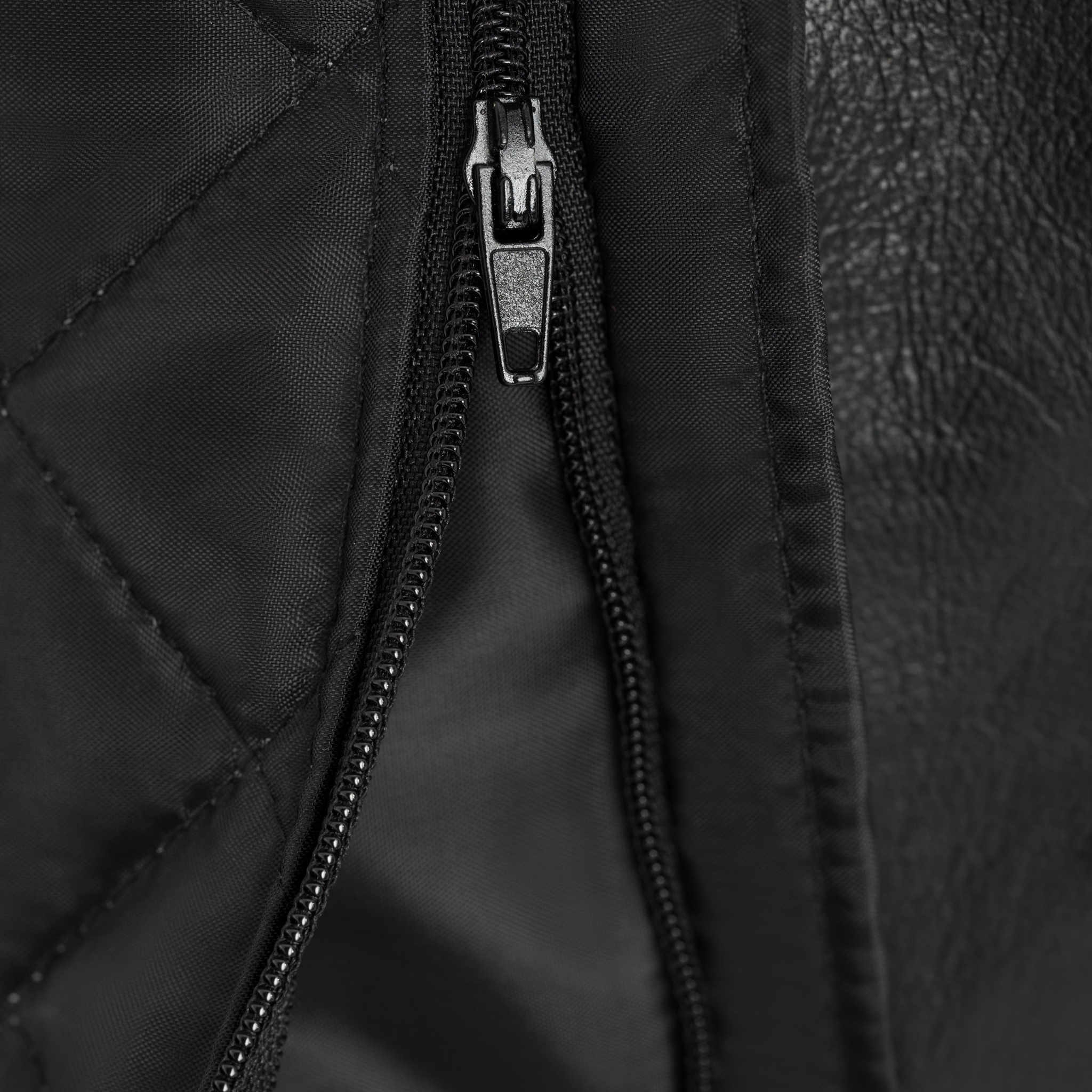 Damska Czarna Kurtka Skórzana ZUZA