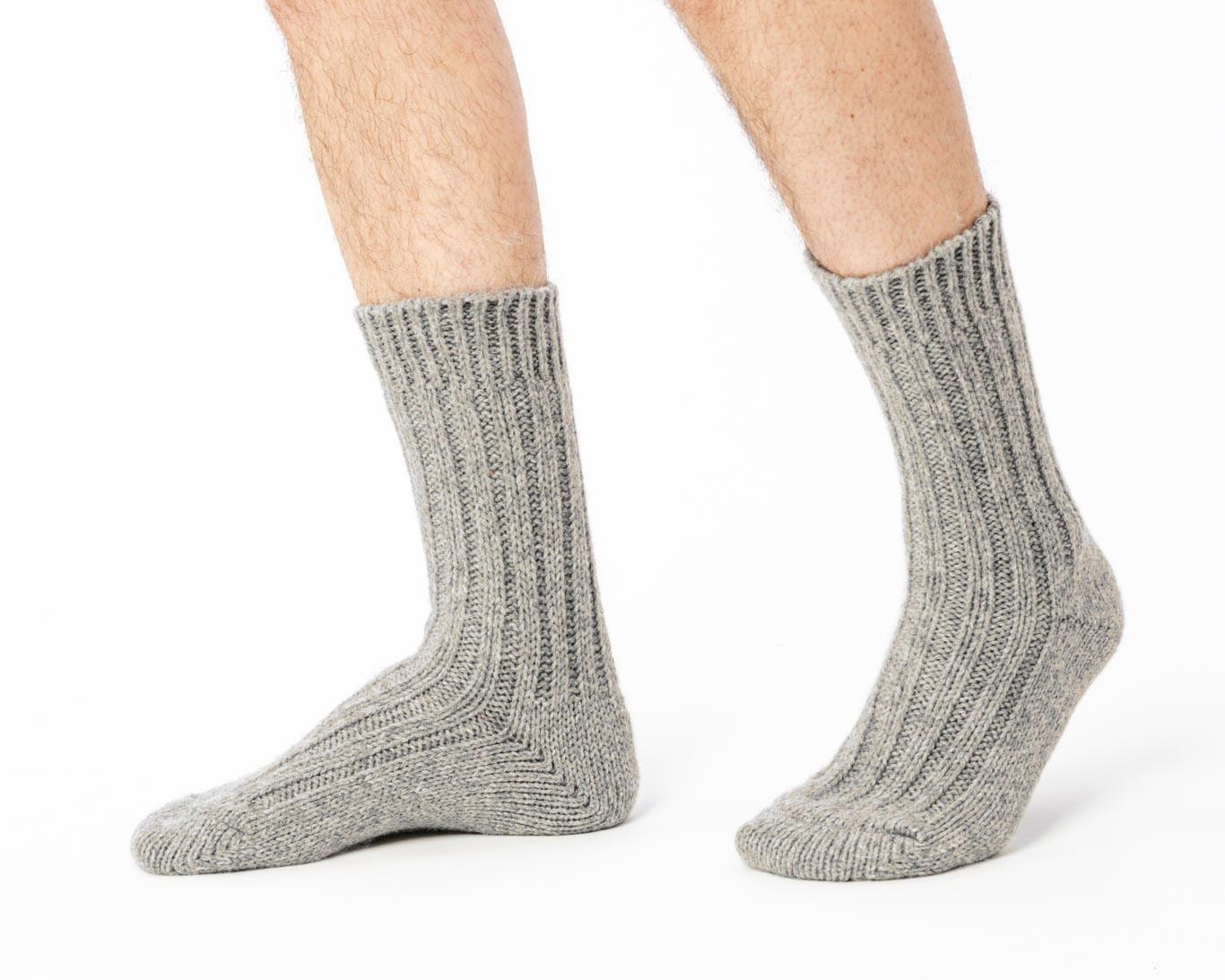 Skarpety z wełny Alpaki Beżowe