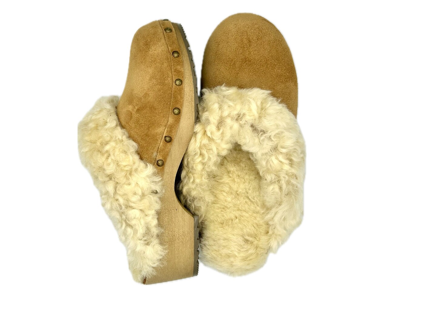 Rude Drewniaki Ocieplane z Naturalnym Futrem